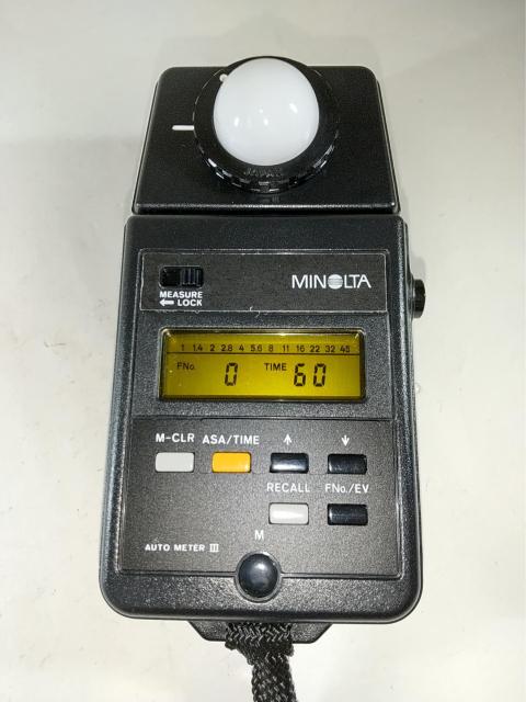 MINOLTA AUTO METER V < 家電/AV  MINOLTA AUTO METER V  < 家電/AVの