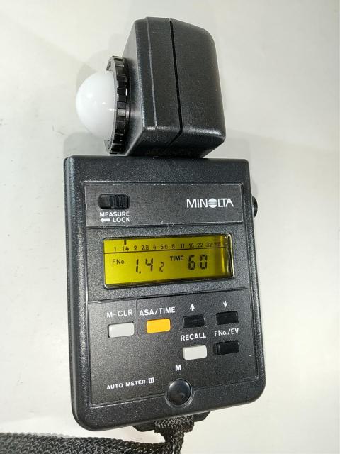 MINOLTA AUTO METER V < 家電/AV  MINOLTA AUTO METER V < 家電/AVの