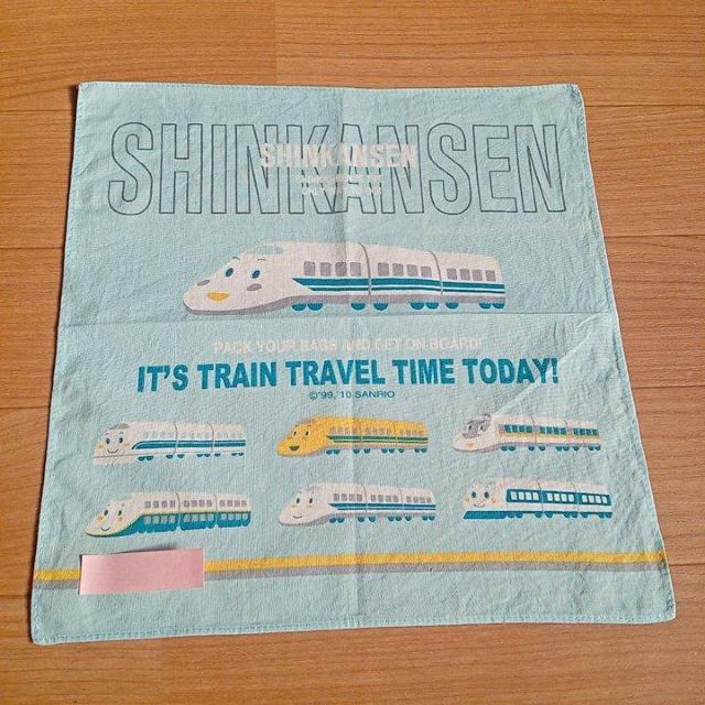 ハンカチ シンカンセン サンリオ < キッズ/ベビー  ハンカチ シンカンセン サンリオ < キッズ/ベビーの