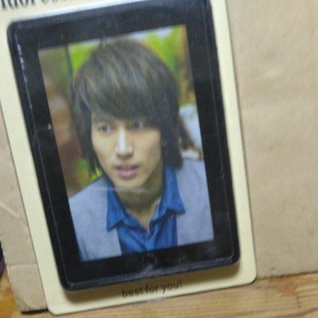 ☆ジェリー・イェン☆写真入りミラー。両面違う写真入りホルダー < タレントグッズ  ☆ジェリー・イェン☆写真入りミラー。両面違う写真入りホルダー  < タレントグッズの