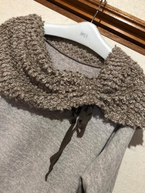 CLOCHE/クロシェ 衿プードルニット  カットソー < 女性ファッション  CLOCHE/クロシェ 衿プードルニット  カットソー < 女性ファッションの