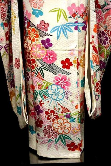 【最高峰】新品同様 金彩 金駒シシュウ 熨斗文 梅 笹 振袖 袋帯セット 身丈175cm 裄丈71cm 長さ447cm T3512 < 女性ファッション  【最高峰】新品同様 金彩 金駒シシュウ 熨斗文 梅 笹 振袖 袋帯セット 身丈175cm 裄丈71cm 長さ447cm T3512 < 女性ファッションの