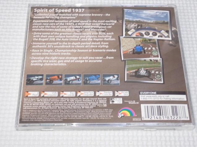 DCSPIRIT OF SPEED 1937 CO kĔ h[LXg  Q[{/\tg 