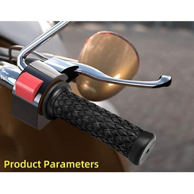 ダイヤ柄 ラバーハンドルグリップ レッド 非貫通式 22.2径用 汎用 バイク ラバーグリップ カスタム ハンドル グリップ 赤 < 自動車/バイク ダイヤ柄 ラバーハンドルグリップ レッド 非貫通式 22.2径用 汎用 バイク ラバーグリップ カスタム ハンドル グリップ 赤 < 自動車/バイク