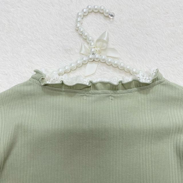 【美品】axes femme アクシーズファム カットソー&ジャンパースカート コーデ売り 量産型 Y2K フェミニン(1538) < ブランド 【美品】axes femme アクシーズファム カットソー&ジャンパースカート コーデ売り 量産型 Y2K フェミニン(1538) < ブランドの