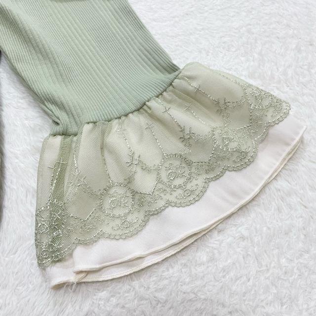 【美品】axes femme アクシーズファム カットソー&ジャンパースカート コーデ売り 量産型 Y2K フェミニン(1538) < ブランド 【美品】axes femme アクシーズファム カットソー&ジャンパースカート コーデ売り 量産型 Y2K フェミニン(1538) < ブランドの