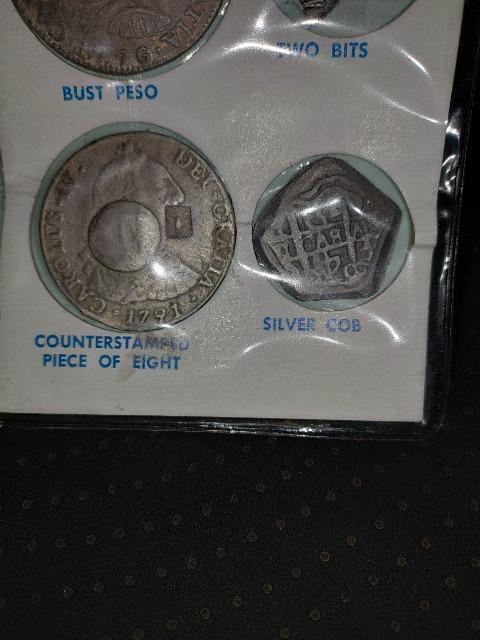 TREASURE COINS OF THE CARIBBEAN (�J���u�C�̍���R�C��) ���v���J�R�C�� �A�����J�� �� �z�r�[�� 