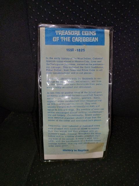 TREASURE COINS OF THE CARIBBEAN (�J���u�C�̍���R�C��) ���v���J�R�C�� �A�����J�� �� �z�r�[�� 