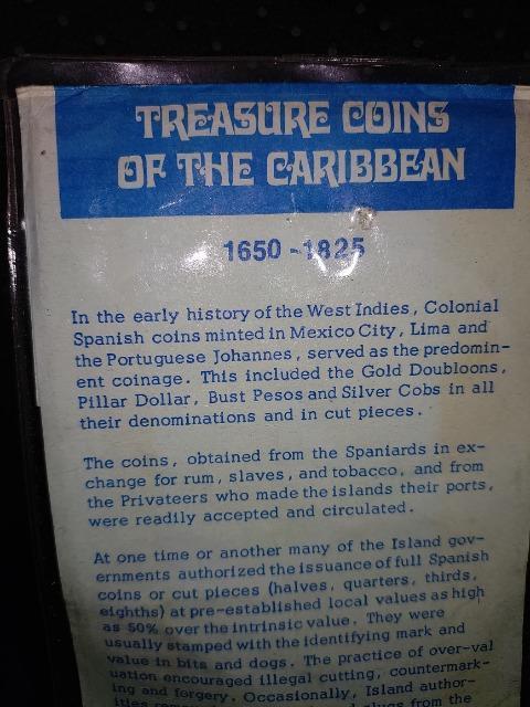 TREASURE COINS OF THE CARIBBEAN (�J���u�C�̍���R�C��) ���v���J�R�C�� �A�����J�� �� �z�r�[�� 