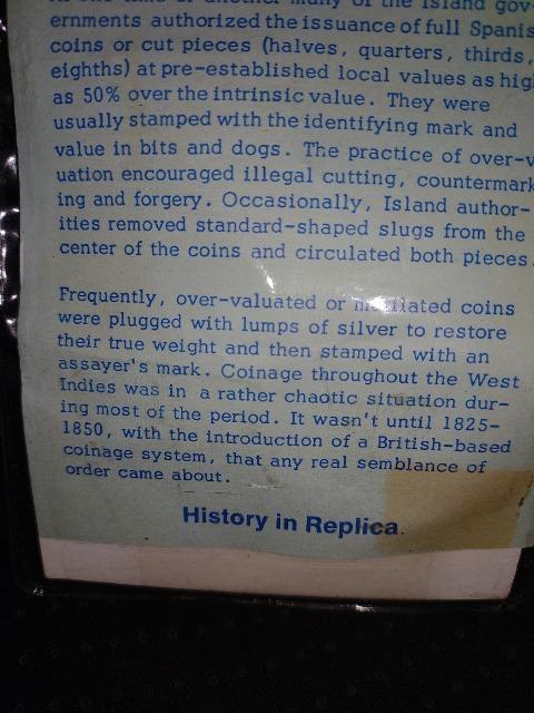 TREASURE COINS OF THE CARIBBEAN (�J���u�C�̍���R�C��) ���v���J�R�C�� �A�����J�� �� �z�r�[�� 