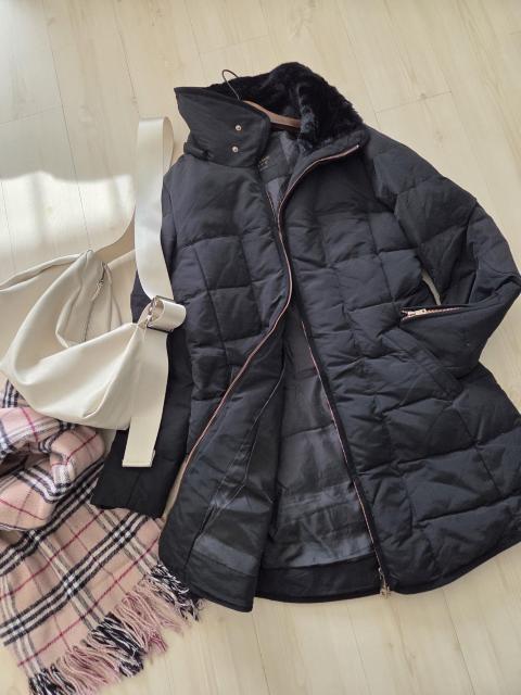 ZARAコート★ベーシックなブラックダウンコート < ブランド ZARAコート★ベーシックなブラックダウンコート < ブランドの