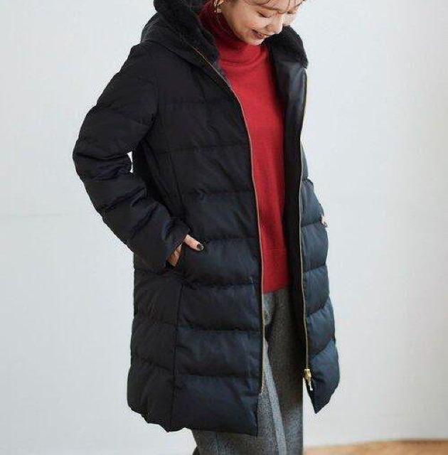 ZARAコート★ベーシックなブラックダウンコート < ブランド ZARAコート★ベーシックなブラックダウンコート < ブランドの