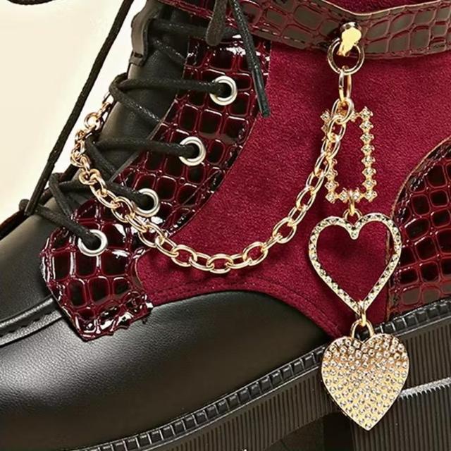 ����������4490�~�������p�̌���A���N���u�[�c - �X���b�v�I��/�W�b�p�[�t���A�����v���b�g�t�H�[���q�[�� 24.5���� �� �����t�@�b�V������ 