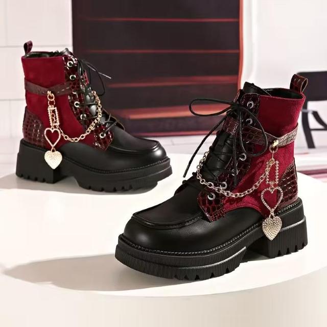 ����������4490�~�������p�̌���A���N���u�[�c - �X���b�v�I��/�W�b�p�[�t���A�����v���b�g�t�H�[���q�[�� 24.5���� �� �����t�@�b�V������ 