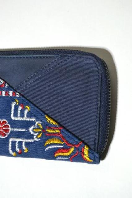 新品 チャイハネ キリーノウォレット 長財布 ネイビー L字ファスナー ハーフジップ ロングウォレット 札入れ 小銭入れ 未使用 < ブランド 新品 チャイハネ キリーノウォレット 長財布 ネイビー L字ファスナー ハーフジップ ロングウォレット 札入れ 小銭入れ 未使用 < ブランドの