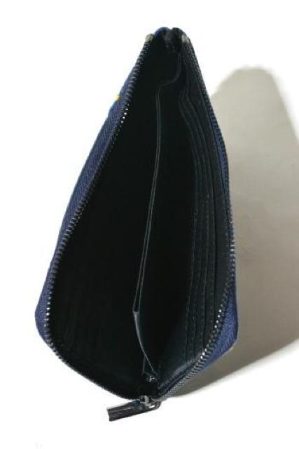 新品 チャイハネ キリーノウォレット 長財布 ネイビー L字ファスナー ハーフジップ ロングウォレット 札入れ 小銭入れ 未使用 < ブランド 新品 チャイハネ キリーノウォレット 長財布 ネイビー L字ファスナー ハーフジップ ロングウォレット 札入れ 小銭入れ 未使用 < ブランドの