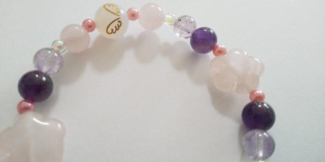 定形外無料*天使の羽カルセドニー・スーパーセブン・ローズクォーツ、・アメジスト*天然石ブレス < 女性アクセサリー/時計 定形外無料*天使の羽カルセドニー・スーパーセブン・ローズクォーツ、・アメジスト*天然石ブレス < 女性アクセサリー/時計の