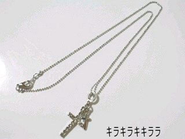 《New》【豪華】<プラチナ>ダブルクロス◆ピアス&ネックレス*セット≡箱付≡ < 女性アクセサリー/時計  《New》【豪華】<プラチナ>ダブルクロス◆ピアス&ネックレス*セット≡箱付≡ < 女性アクセサリー/時計の