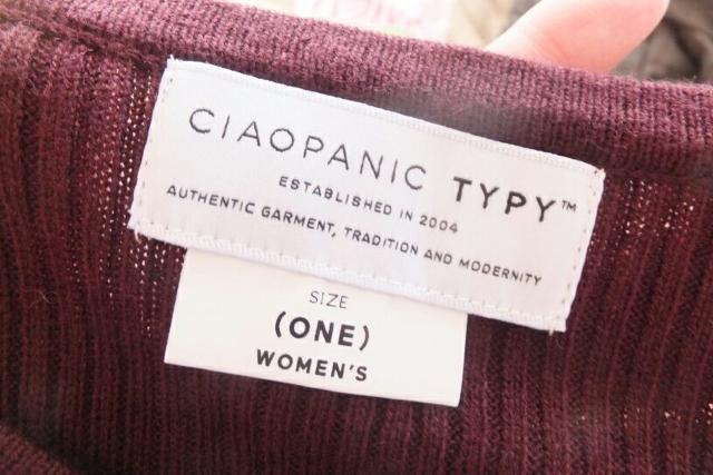 新品未使用☆CIAOPANIC TYPYのニットワンピ(57) < ブランド  新品未使用☆CIAOPANIC TYPYのニットワンピ(57) < ブランドの