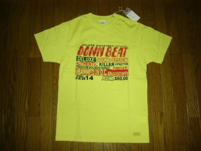 Vi DELUXE fbNX TVc M CG[ DOWN BEAT TEE Jbg\[  uh 