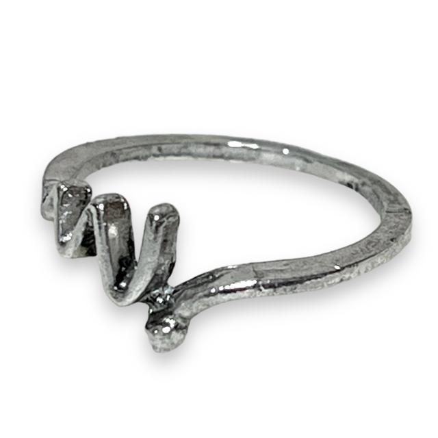 【SALE/新品/11号】心電図デザインリング < 女性アクセサリー/時計  【SALE/新品/11号】心電図デザインリング < 女性アクセサリー/時計の