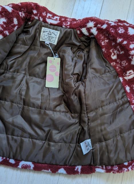 110★OLIVE des OLIVE★かわいいもこもこコート★新品 < ブランド  110★OLIVE des OLIVE★かわいいもこもこコート★新品 < ブランドの