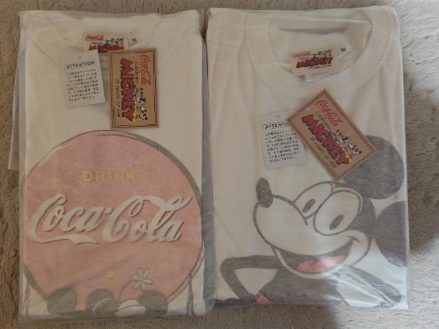 Right-on  コカコーラ ミッキーマウス 半袖Tシャツ Mサイズ 未使用 < アニメ/コミック/キャラクター  Right-on  コカコーラ ミッキーマウス 半袖Tシャツ Mサイズ 未使用  < アニメ/コミック/キャラクターの