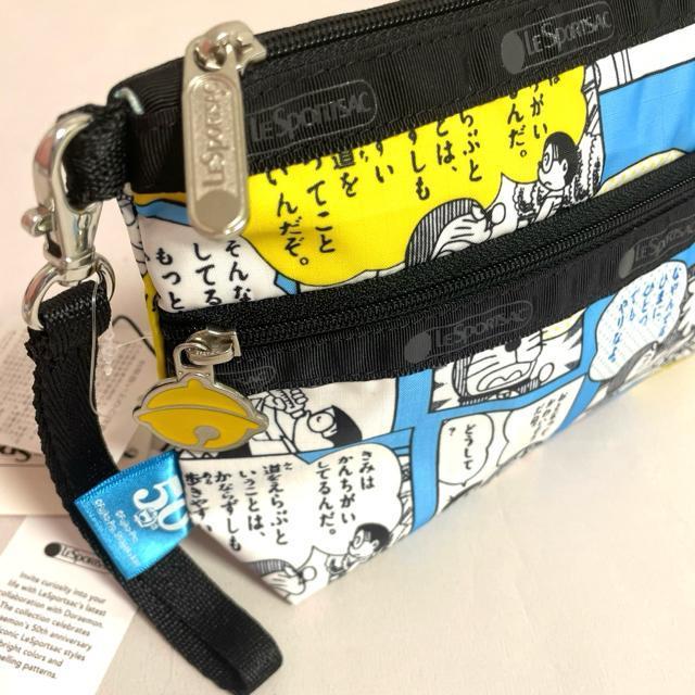 ★新品★LeSportsac レスポートサック ドラえもん50周年  化粧ポーチ  2つ収納 ポーチ 7105 送料無料 < 女性ファッション  ★新品★LeSportsac レスポートサック ドラえもん50周年  化粧ポーチ  2つ収納 ポーチ 7105 送料無料 < 女性ファッションの