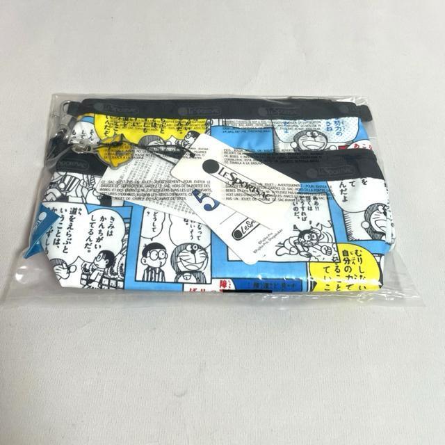 ★新品★LeSportsac レスポートサック ドラえもん50周年  化粧ポーチ  2つ収納 ポーチ 7105 送料無料 < 女性ファッション  ★新品★LeSportsac レスポートサック ドラえもん50周年  化粧ポーチ  2つ収納 ポーチ 7105 送料無料 < 女性ファッションの