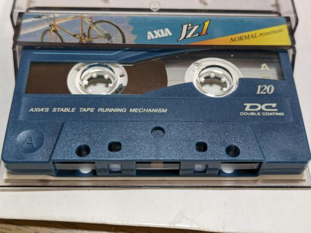 使用済み 中古 AXIA J'Z1 120分カセットテープ 1本 Type1 ノーマル 爪あり < 家電/AV 使用済み 中古 AXIA J'Z1 120分カセットテープ 1本 Type1 ノーマル 爪あり < 家電/AVの