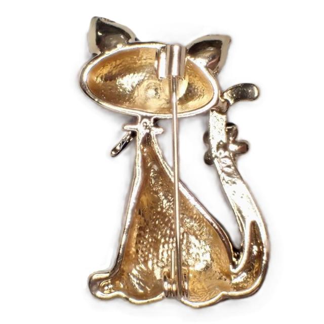 花 猫 黒猫 ネコ クロネコ ピンブローチ ブローチ ピンバッジ バッジ ラペルピン < 女性アクセサリー/時計  花 猫 黒猫 ネコ クロネコ ピンブローチ ブローチ ピンバッジ バッジ ラペルピン < 女性アクセサリー/時計の