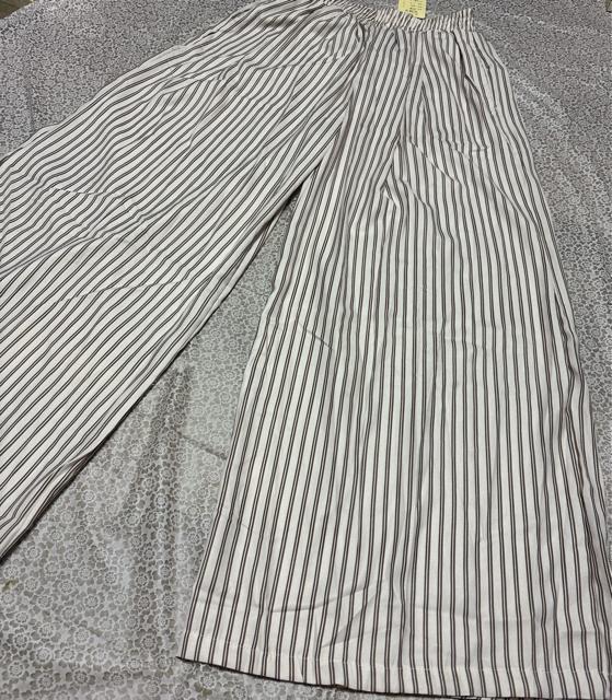 ���C�h�p���c�@�X�g���C�v���@�E�G�X�g�S���@�K�E�`���p���c  �傫���T�C�Y �� �����t�@�b�V������ 