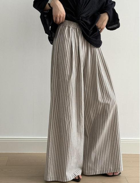 ���C�h�p���c�@�X�g���C�v���@�E�G�X�g�S���@�K�E�`���p���c  �傫���T�C�Y �� �����t�@�b�V������ 