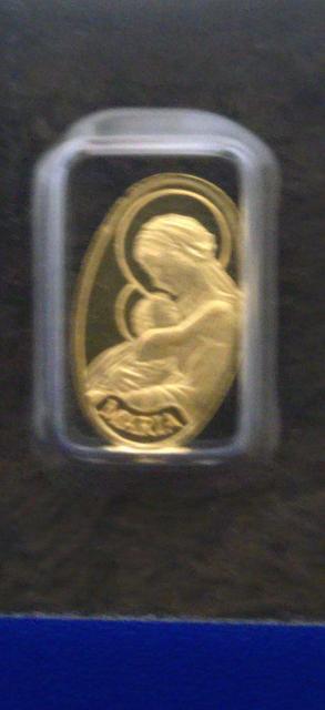 スイス パンプ社 マリア1グラム 純金メダル < ホビー スイス パンプ社 マリア1グラム 純金メダル < ホビーの