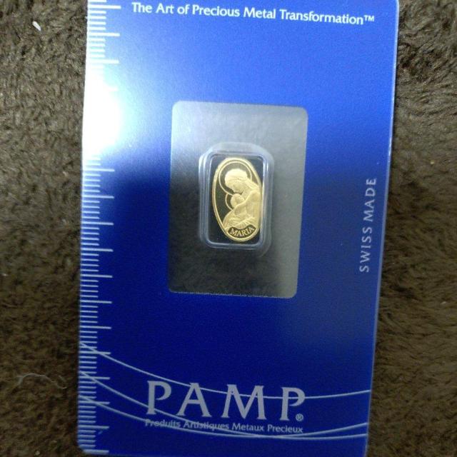 スイス パンプ社 マリア1グラム 純金メダル < ホビー スイス パンプ社 マリア1グラム 純金メダル < ホビーの