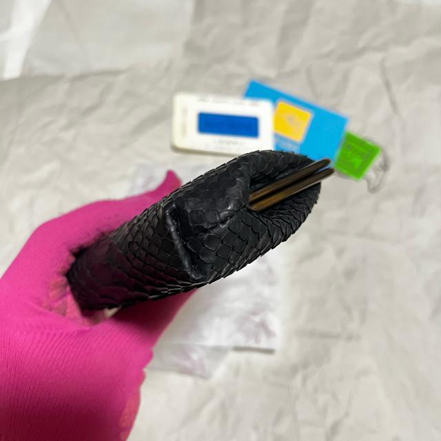 【香取屋 / KATORINE / カトリーヌ】 パイソン革 / コインケース レザー がま口 < 女性ファッション 【香取屋 / KATORINE / カトリーヌ】 パイソン革 / コインケース レザー がま口 < 女性ファッションの