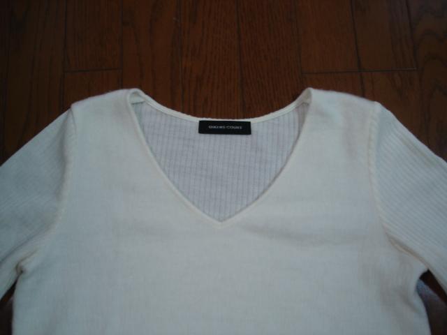 ★クイーンズコート 大人カジュアルデザインウール混ニット★クローゼット整理価格! < ブランド ★クイーンズコート 大人カジュアルデザインウール混ニット★クローゼット整理価格! < ブランドの