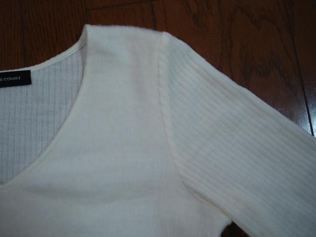 ★クイーンズコート 大人カジュアルデザインウール混ニット★クローゼット整理価格! < ブランド ★クイーンズコート 大人カジュアルデザインウール混ニット★クローゼット整理価格! < ブランドの