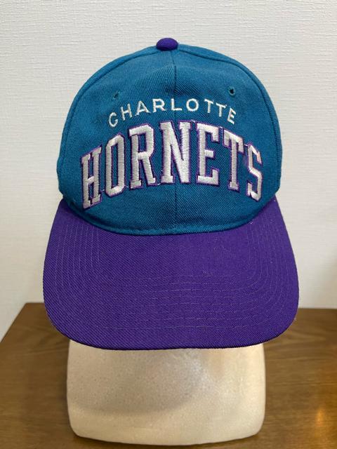 ���B���e�[�W 90�N�� Charlotte Hornets G�L���b�v �X�q �V���[���b�g �z�[�l�b�c NBA �L���b�v �Ò�  �� �j���t�@�b�V������ 