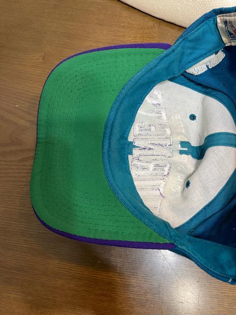 ���B���e�[�W 90�N�� Charlotte Hornets G�L���b�v �X�q �V���[���b�g �z�[�l�b�c NBA �L���b�v �Ò� �� �j���t�@�b�V������ 