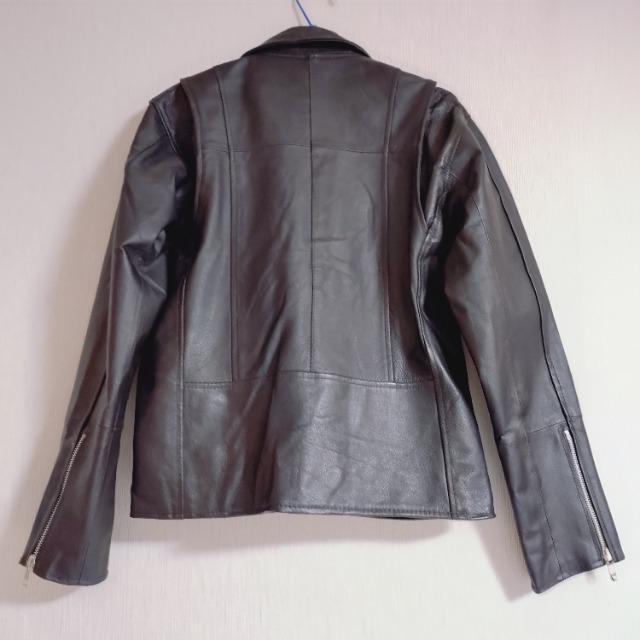 本革 ライダースジャケット メンズ ジャケット レザー 黒色 ブラック ダブル < 男性ファッション 本革 ライダースジャケット メンズ ジャケット レザー 黒色 ブラック ダブル < 男性ファッションの