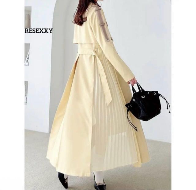 �V�i�^�O�t��?RESEXXY �T�C�h�v���[�c�g�����`�R�[�g�@�C�G���[  �� �����t�@�b�V������ 