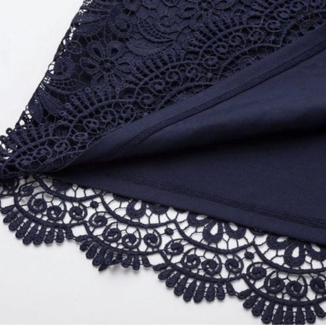 ユニクロ レーススカート タイトスカート ネイビー L < 女性ファッション ユニクロ レーススカート タイトスカート ネイビー L < 女性ファッションの