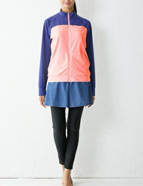 新品☆LLサイズ♪楽ちん水着3点セット♪パット付ラッシュガード♪☆E155 < 女性ファッション 新品☆LLサイズ♪楽ちん水着3点セット♪パット付ラッシュガード♪☆E155 < 女性ファッションの