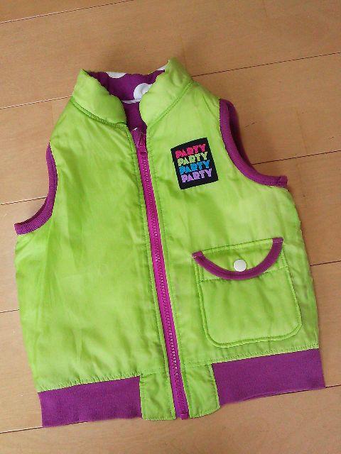 中古2013年福袋リバーシブルベスト110紫partyparty < ブランド 中古2013年福袋リバーシブルベスト110紫partyparty < ブランドの