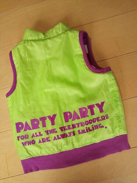 中古2013年福袋リバーシブルベスト110紫partyparty < ブランド 中古2013年福袋リバーシブルベスト110紫partyparty < ブランドの