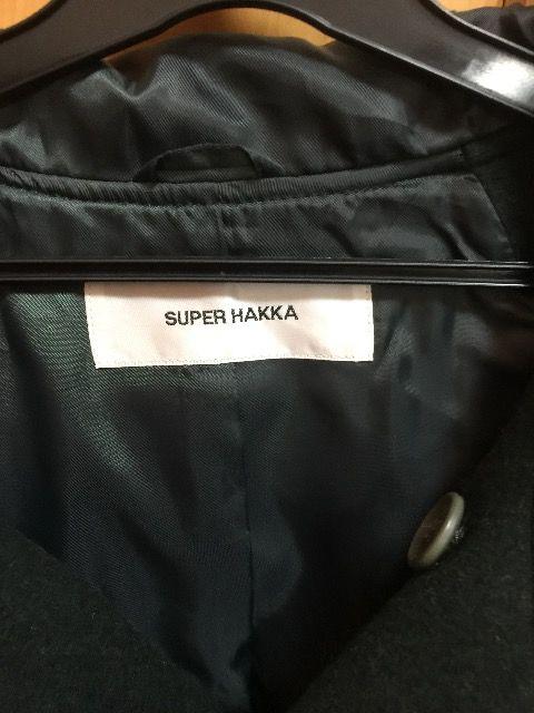 SUPERHAKKA/切り返しチェックフードコート < ブランド  SUPERHAKKA/切り返しチェックフードコート < ブランドの