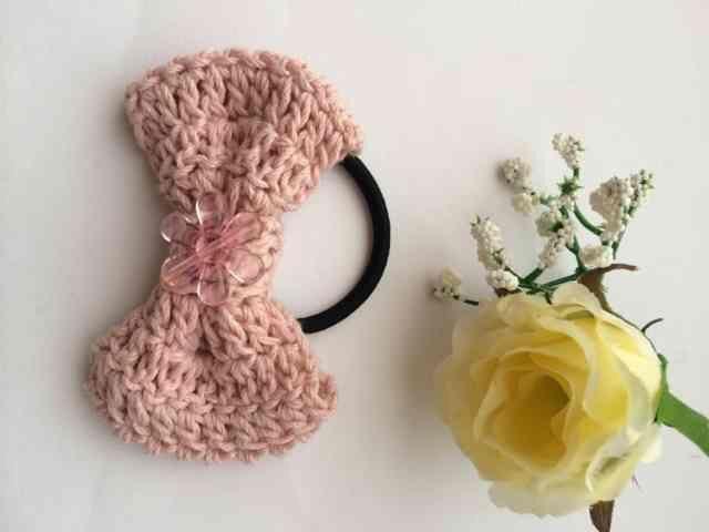 ハンドメイド ヘアゴム リボン コットン ピンク axes好き 女の子 < 女性ファッション  ハンドメイド ヘアゴム リボン コットン ピンク axes好き 女の子 < 女性ファッションの