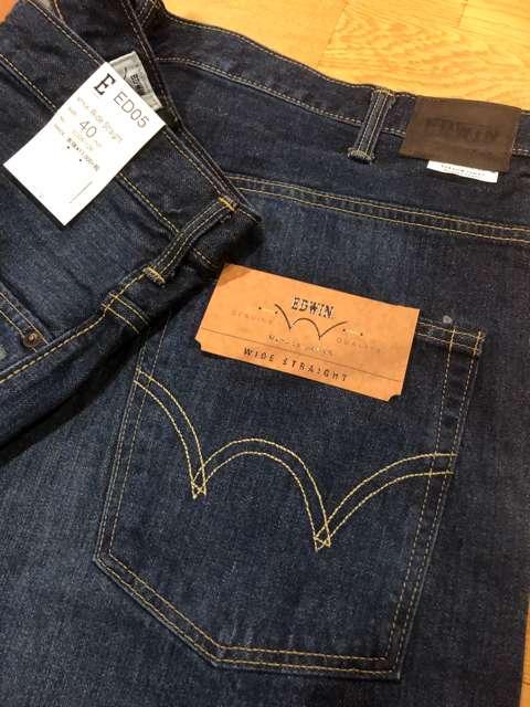 EDWIN ED05 ChXg[gfj sizeW40 _[WH 112cm  uh 