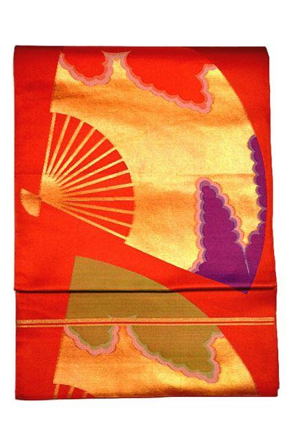 本袋帯 送料無料 最高級 未使用品 織物一筋名門 織悦 金糸 扇文 全通柄 長さ436cm T1379 < 女性ファッション 本袋帯 送料無料 最高級 未使用品 織物一筋名門 織悦 金糸 扇文 全通柄 長さ436cm T1379 < 女性ファッションの